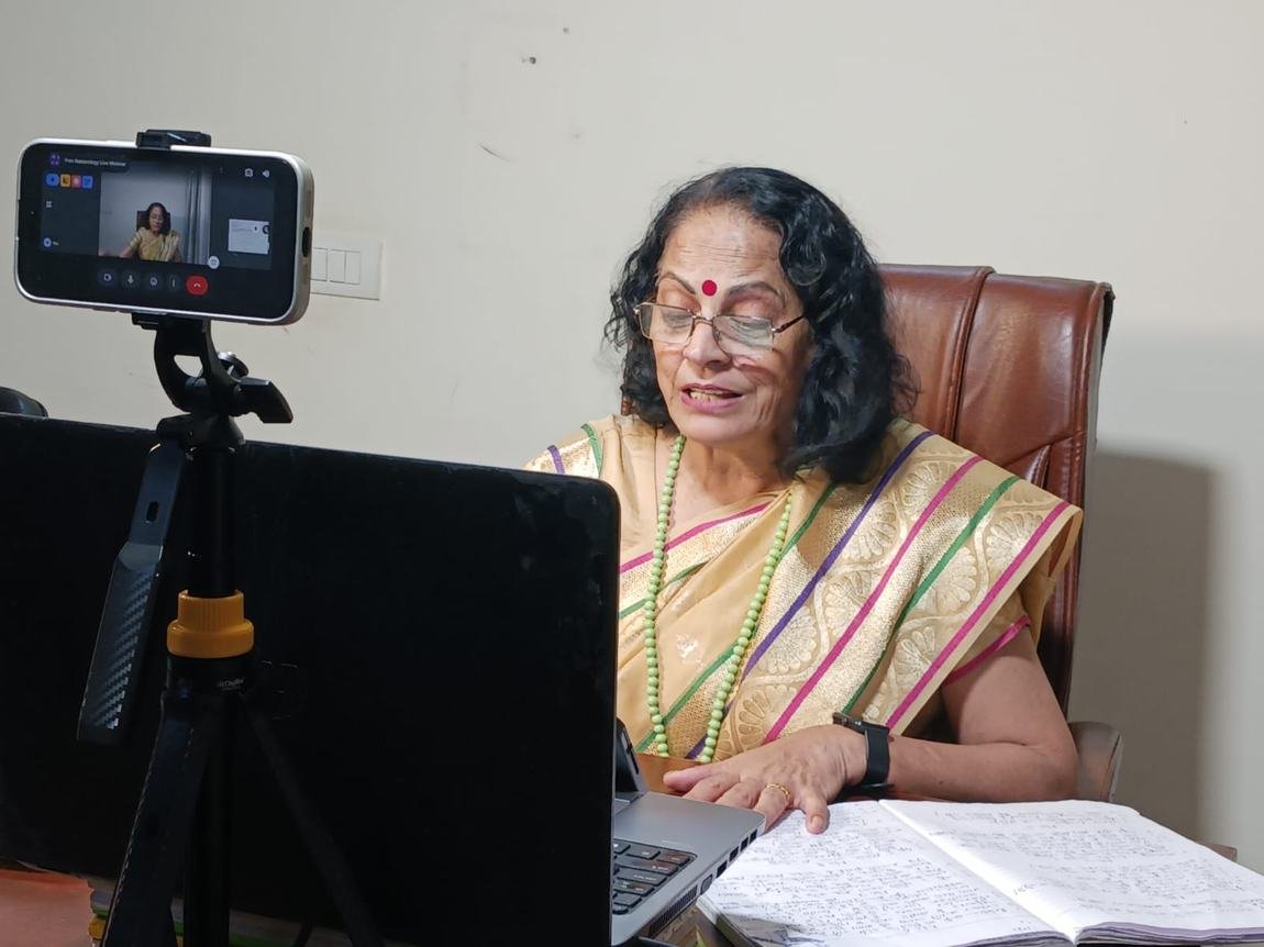 Continuing a live webinar with students